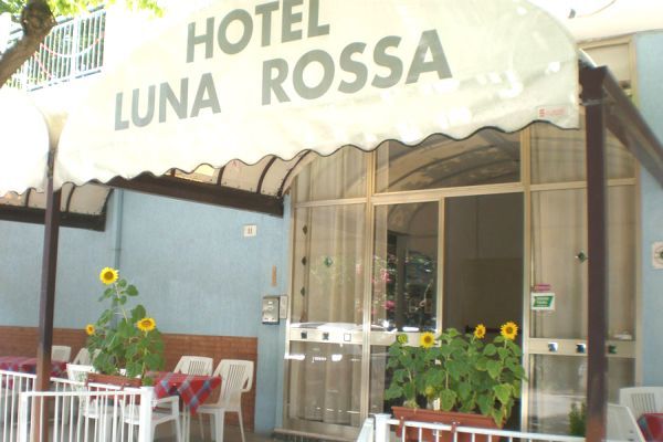 Hotel Luna Rossa Ρίμινι Εξωτερικό φωτογραφία
